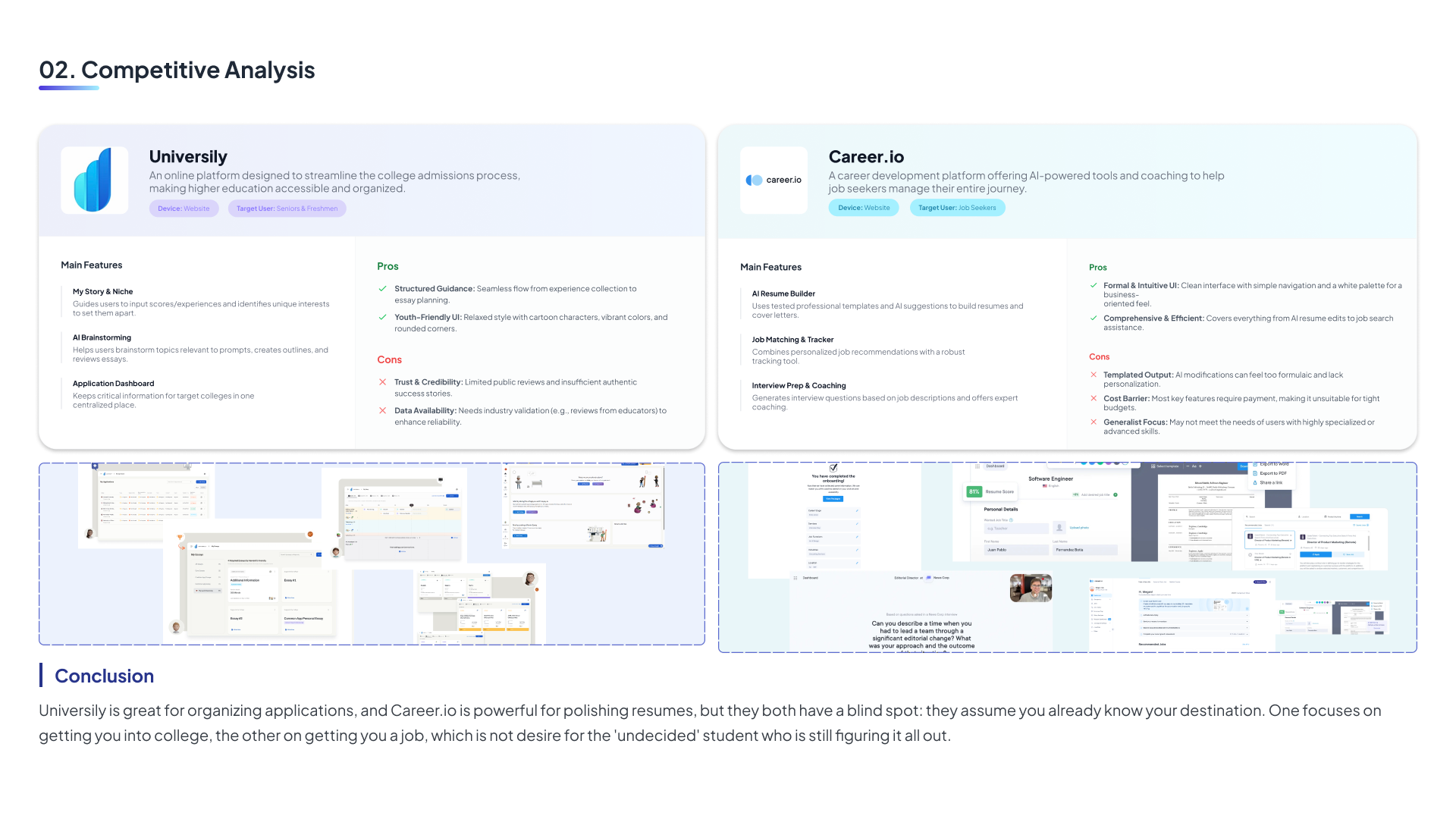 AI MentorHub case study page 3