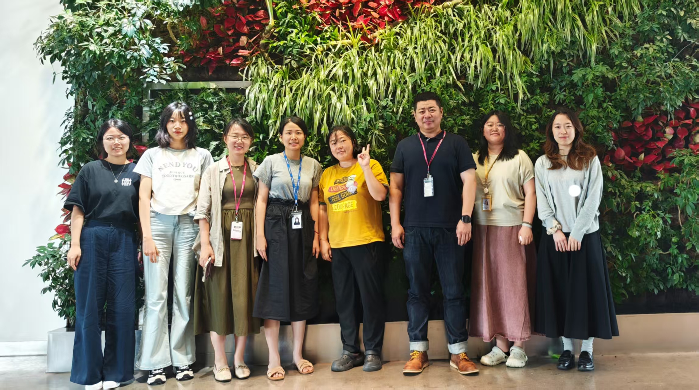 AstraZeneca UX team group photo