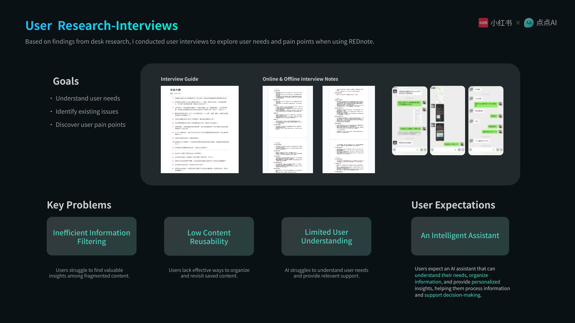 REDnote Redesign case study page 3